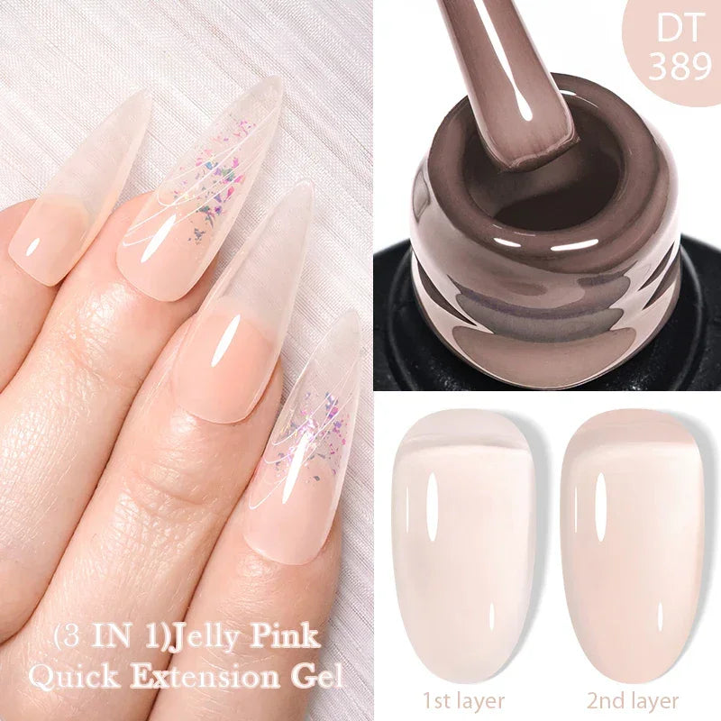 7ml Red Series Gel Nail Polish Glitter
