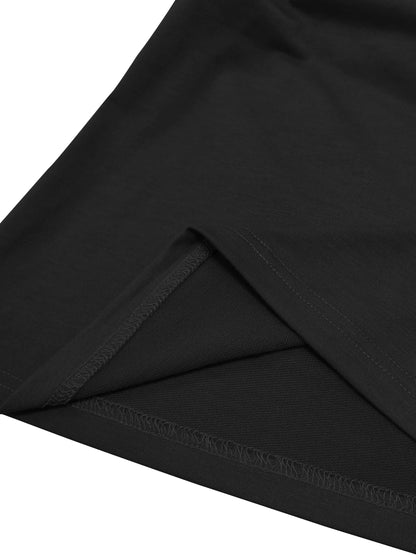 Teddy Bear Print Crew Neck T shirt