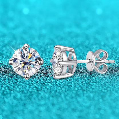 DANA Moissanite Diamond Studs Earrings