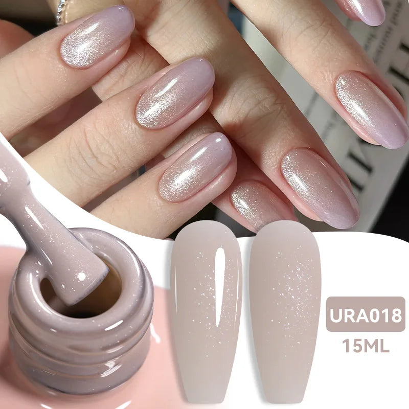 SUGAR Jelly Milky White Translucent Gel Polish