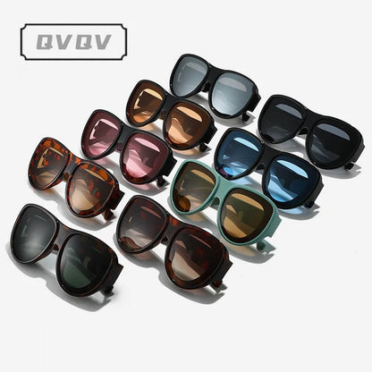 Thick Oversized Cat Eye Vintage Hip-hop Sunglasses