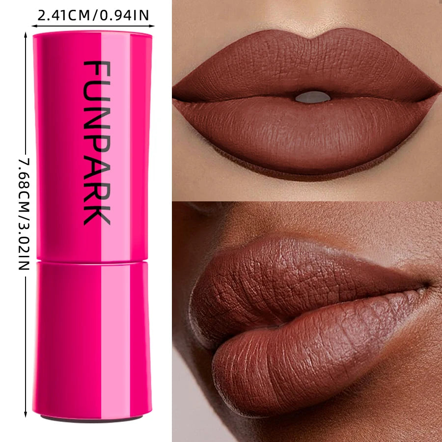 25-Color Matte Lipstick Waterproof Long Lasting  Velvet Finish Lip Tint