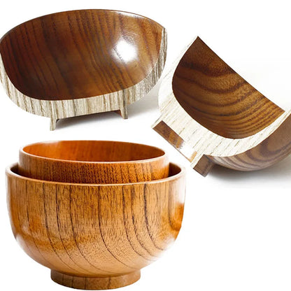 Japanese Sour Jujube Wood Bowl Baby Bowl