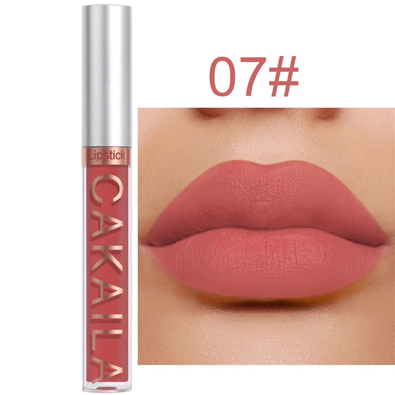 Waterproof Matte Velvet Lip Glaze Lipstick