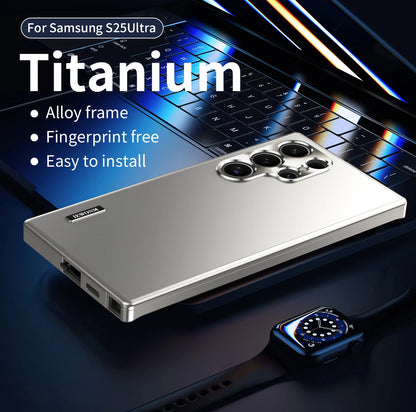 Magnetic Close Aluminum Frame Plastic Back Metal Case Cover
