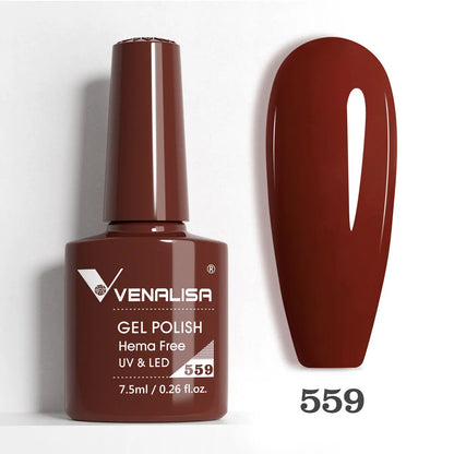 Full Coverage Beautiful Semi Permanent Soak Off UV LED Gel Nail Polish