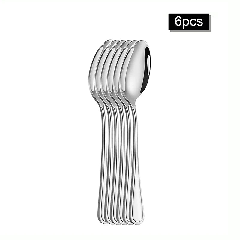 6/30pcs Stainless steel cutlery set