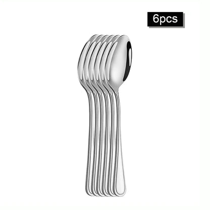 6/30pcs Stainless steel cutlery set