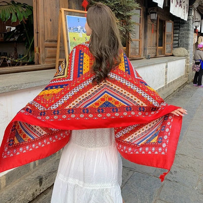 Travel Beach Sunscreen Scarva Bikini Large Shaw Swimsuit Cover-ups