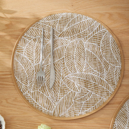 2/4/6/8pcs Bohemian Jute Printed Placemats Mats