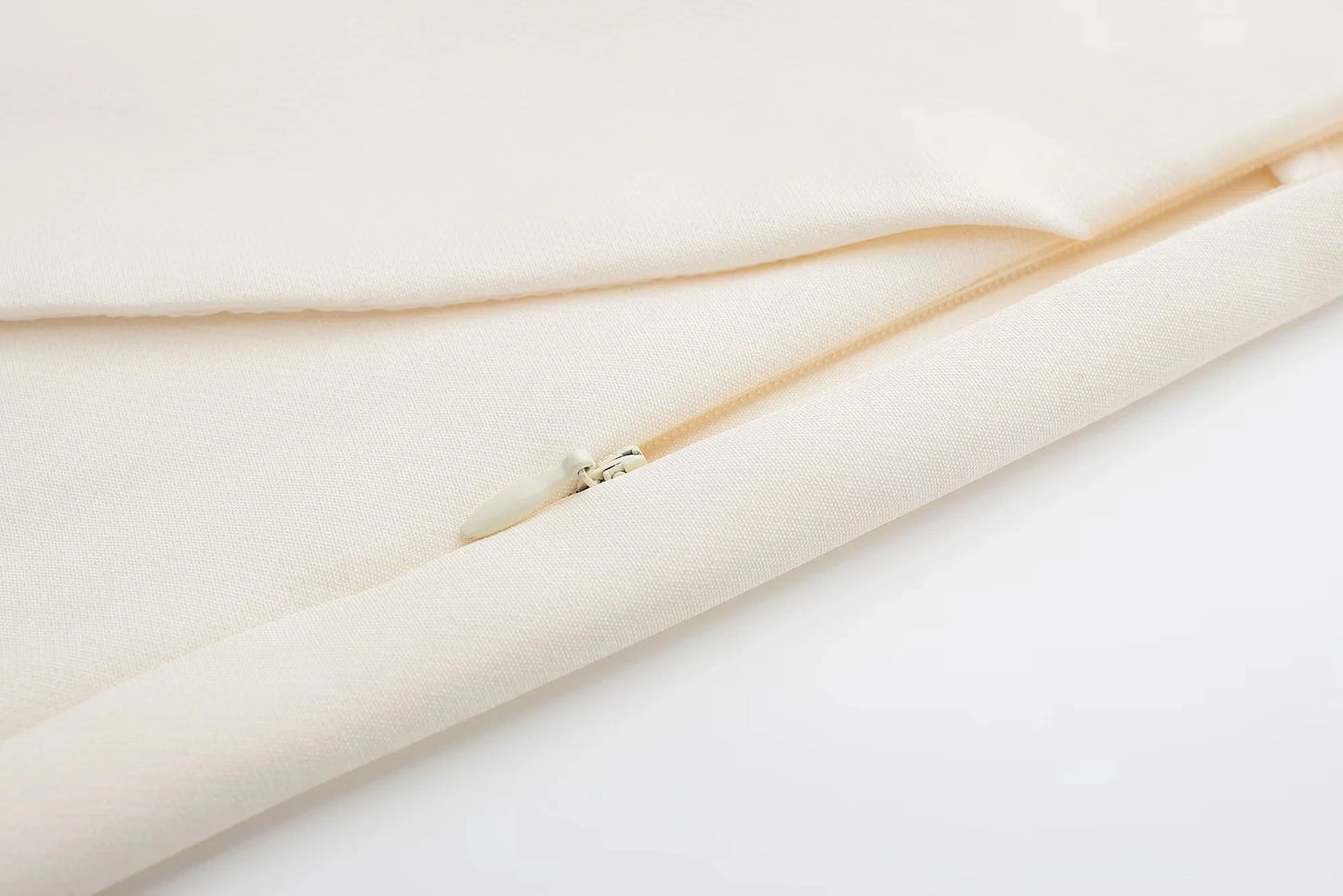 Falda marrón de talle alto