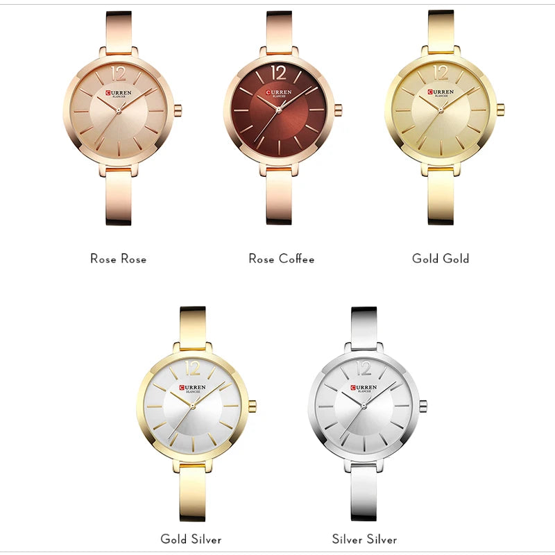 DANA Gold Ultra Thin Quartz Watch