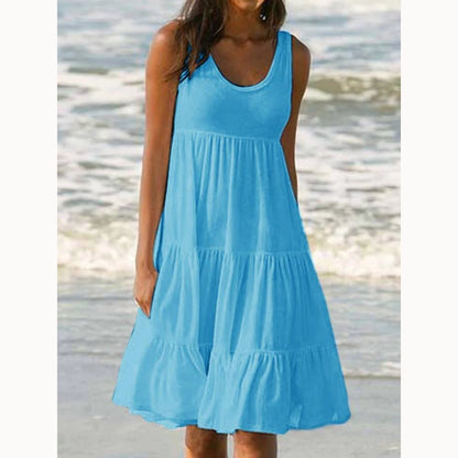 Sexy Bodycon Sleeveless Backless Midi Dress
