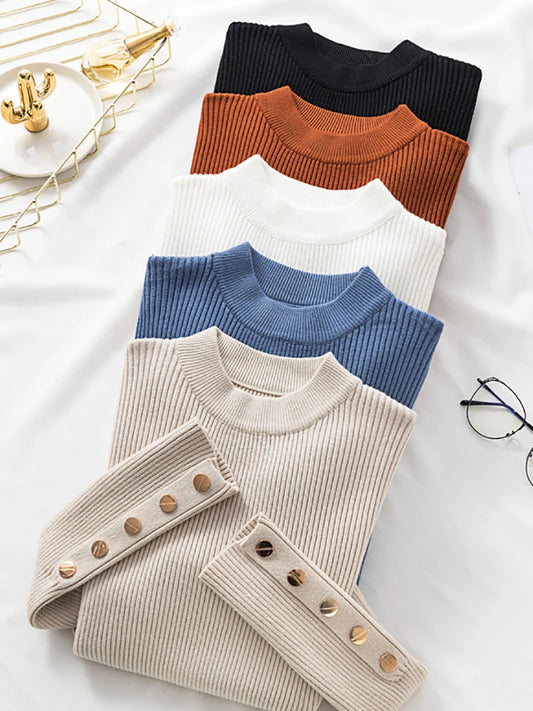 Long Sleeve O-neck Chic Sweater