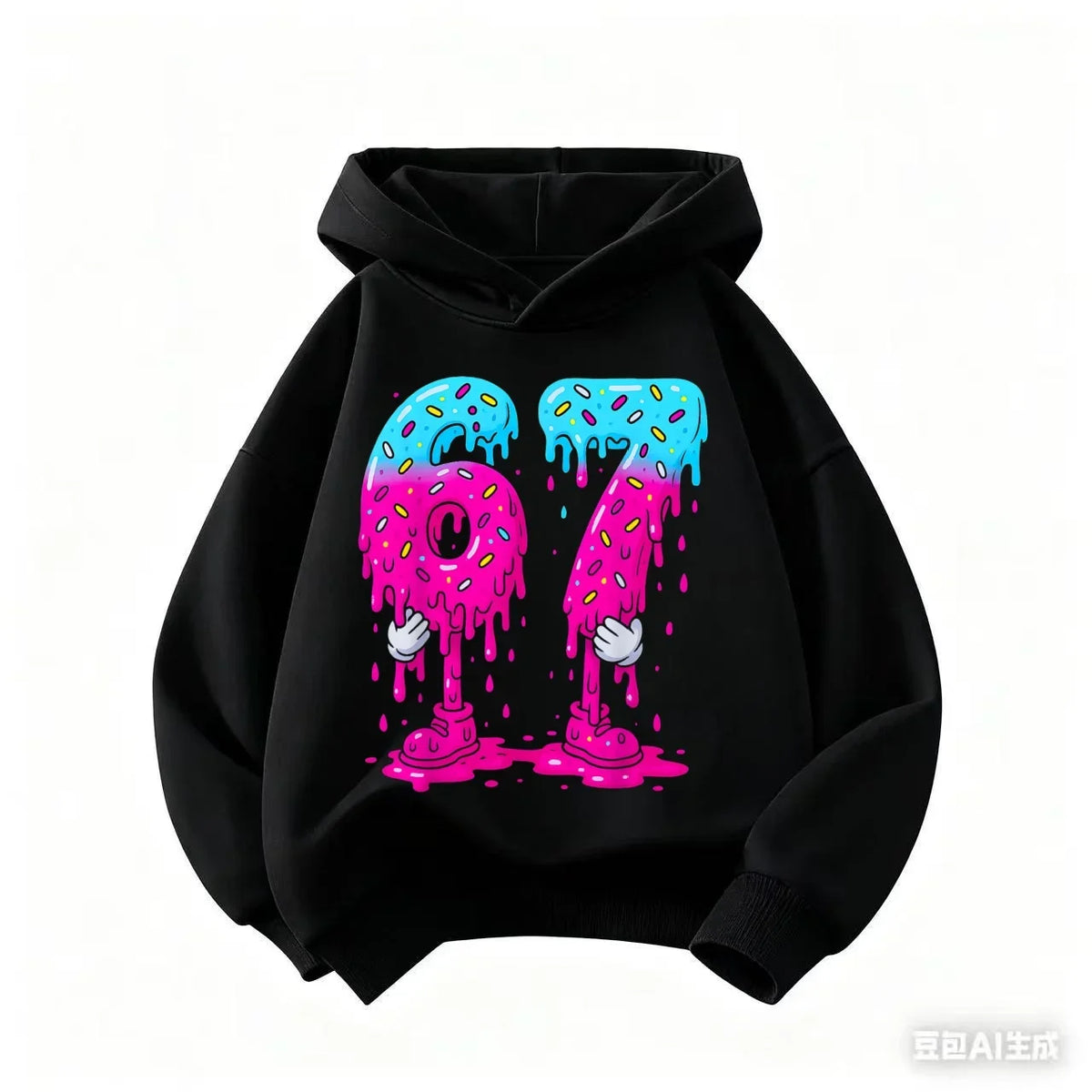 Autumn SIX SEVEN Funny Level 67 Chaos Hooded
