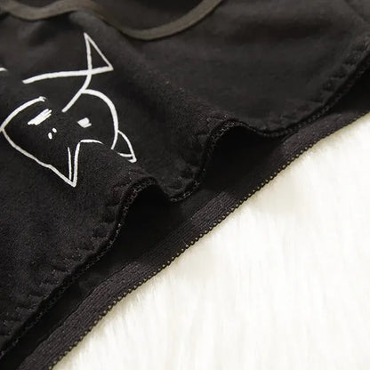 5Pcs/set Cotton Cartoon Cute Short Soft Underpants Sexy Lingerie M-XL