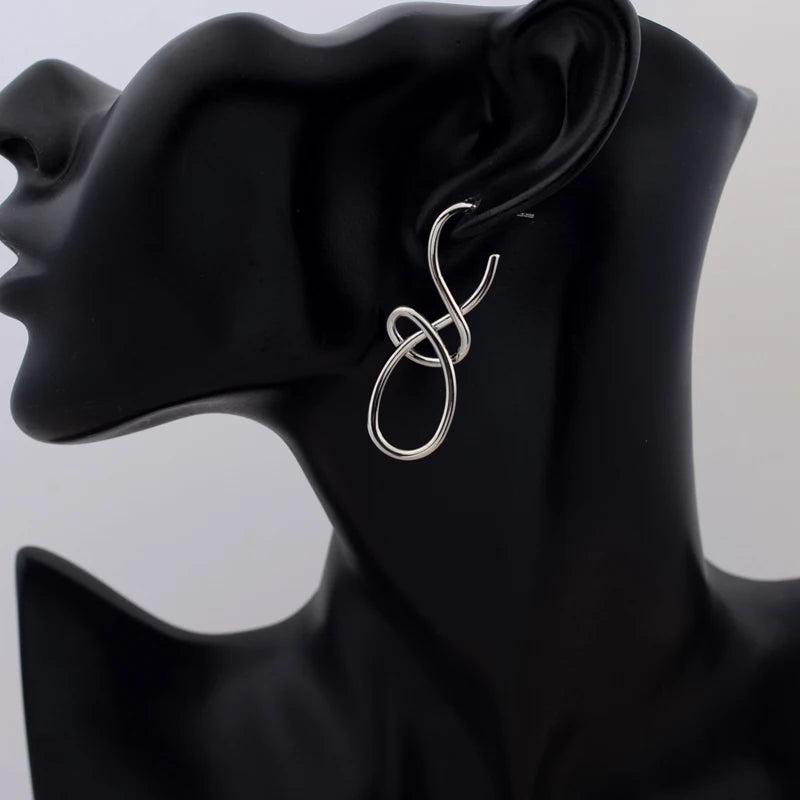 Geometry Drop Earrings