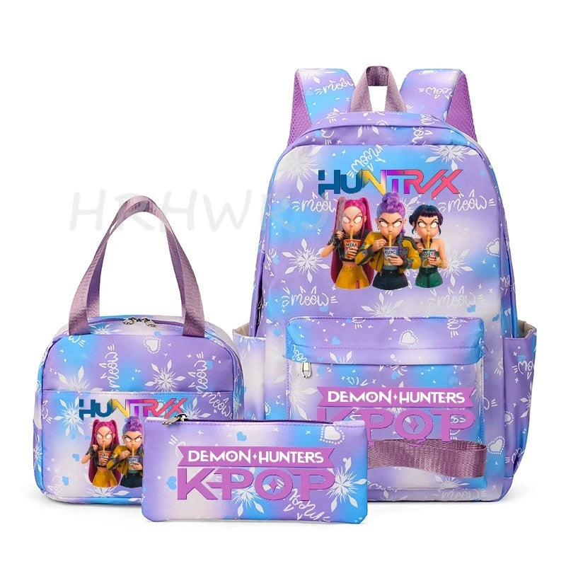 KPop Demon Hunters Backpack Simple Large Capacity