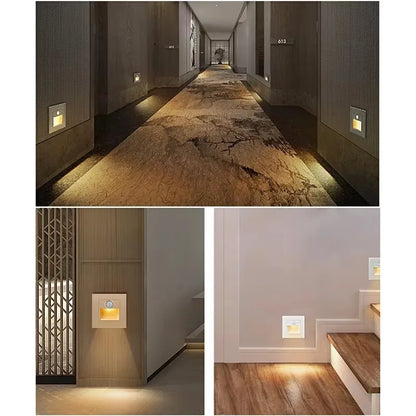 Motion Sensor Light Infrared Night Footlight
