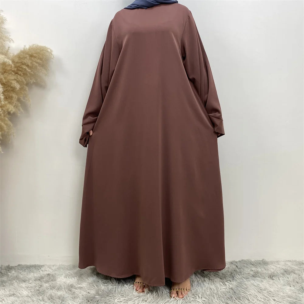فستان عباية إسلامية طويلة