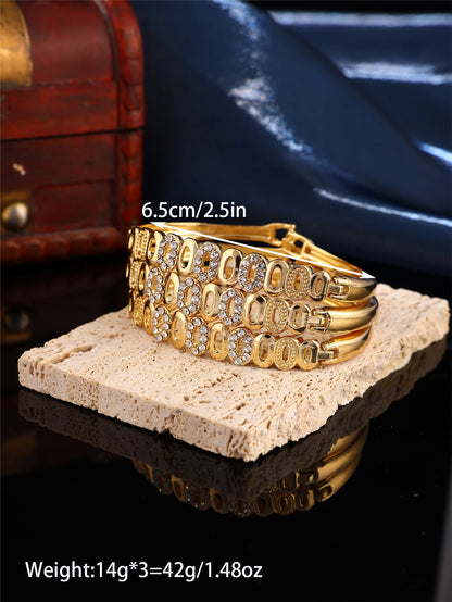 Dubai-style Bride Bracelet Hand-Carved High-Quality Metal Bracelet