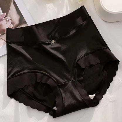 Silk Panties Nice Briefs Soft Underwear Mid rise Elegance Sexy Lingerie