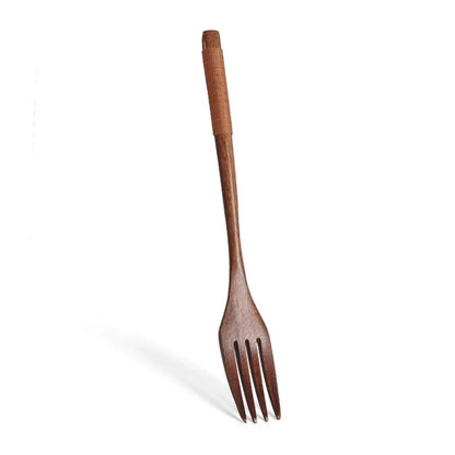 Japanese Wooden Spoon Fork Chopsticks Set