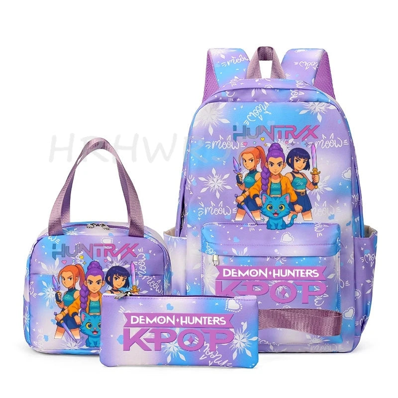 KPop Demon Hunters Backpack Simple Large Capacity