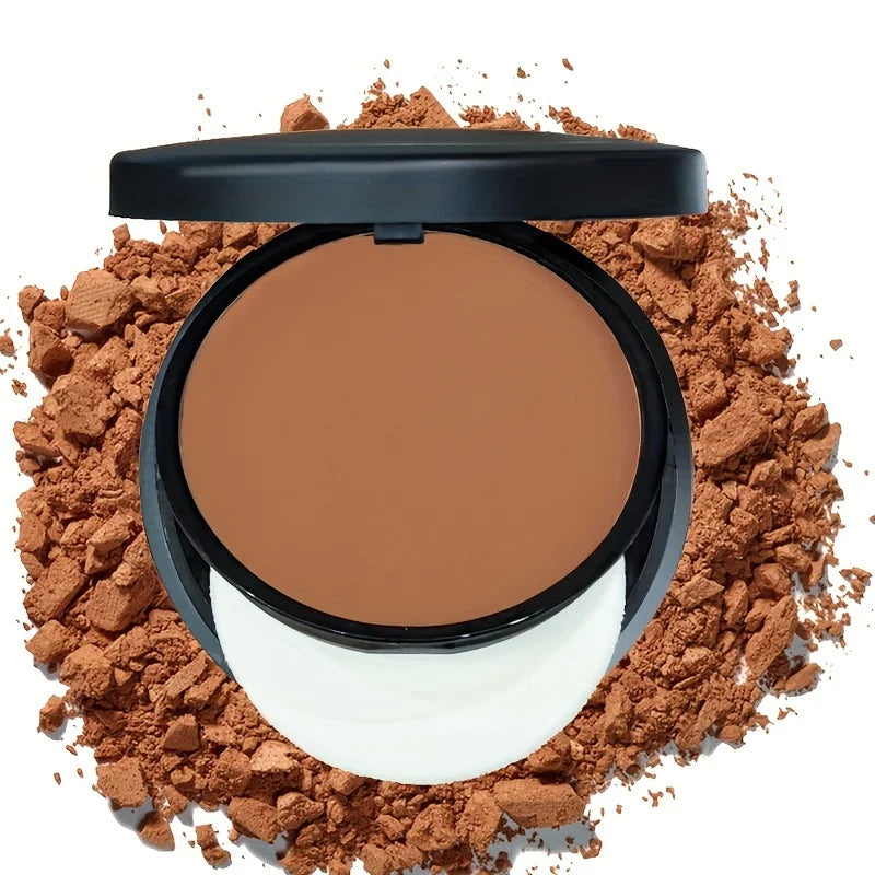 Full Coverage Long Lasting Makeup Face Powder Foundation
