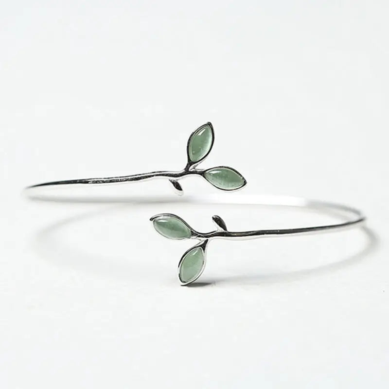 925 Sterling Silver Bangle Bracelet Set