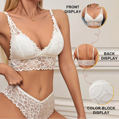 Lace Bra Underwear Sexy Lingerie Set