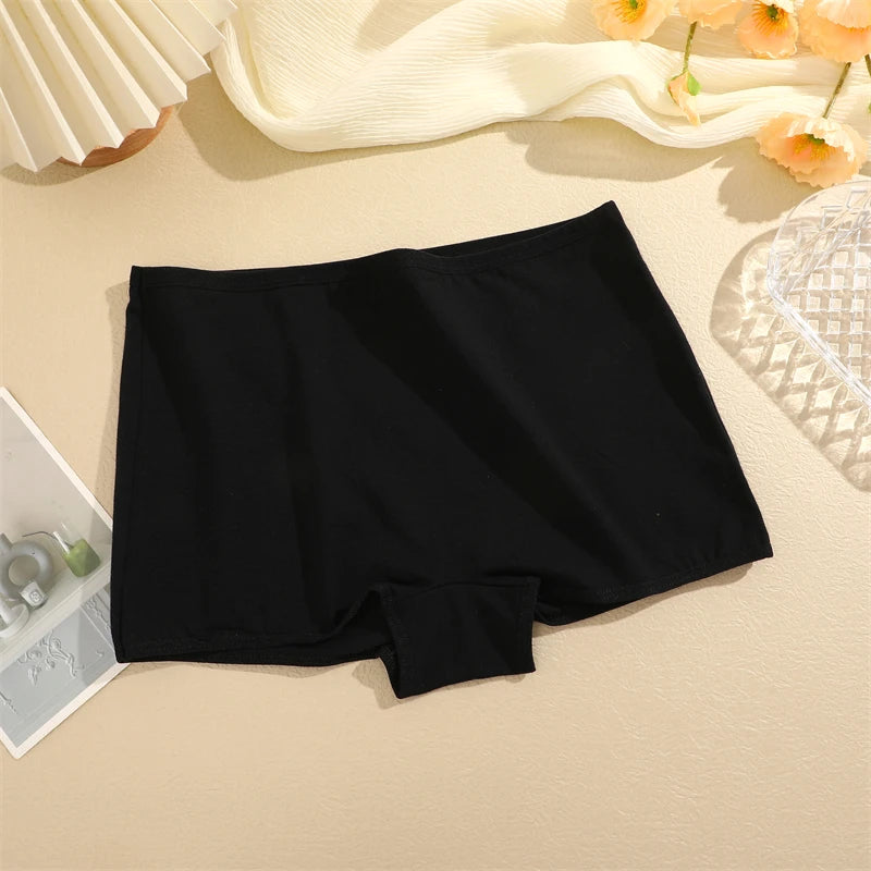 4PCS Cotton Seamless Sports Boxers Underwear  Briefs Cozy Lingerie XS-XL