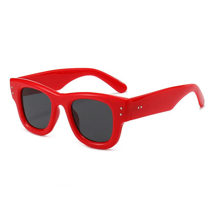 Bold Square Eyepieces lunettes Sunglasses