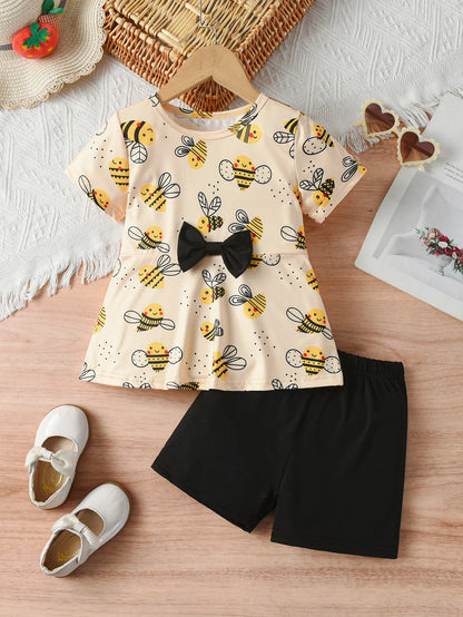 Girls' Summer Set Two-Piece Children's Dress