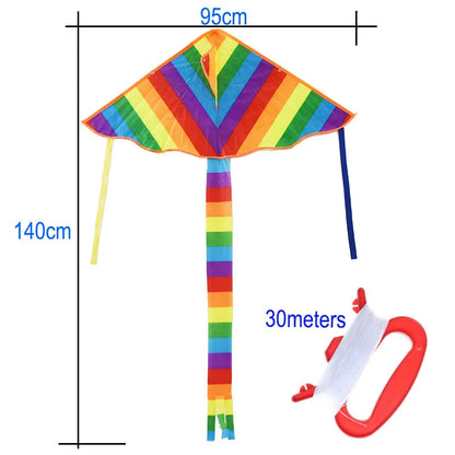 New Design Rainbow Kite Flying Toys