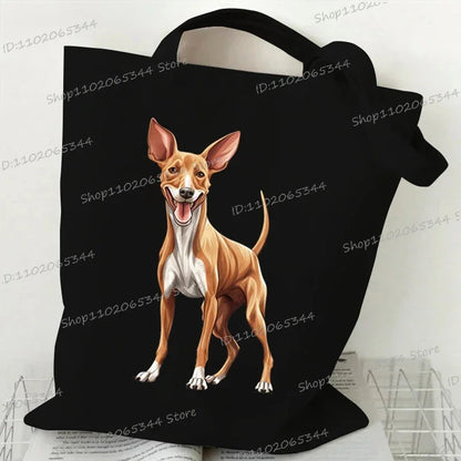 Animal Dog Series Canvas Tote Bag