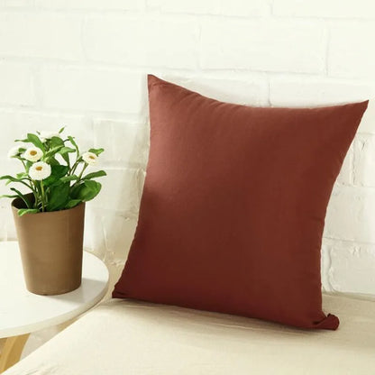 Candy Color Cushion Pillow Case Cover