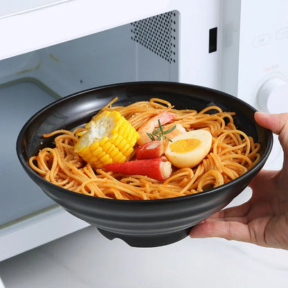 Frosted Melamine Ramen Bowl Imitation Porcelain