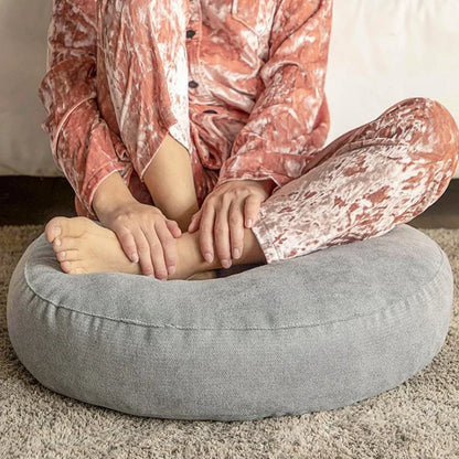 Floor Seat Pillow Solid Color Suitable for Meditation Yoga