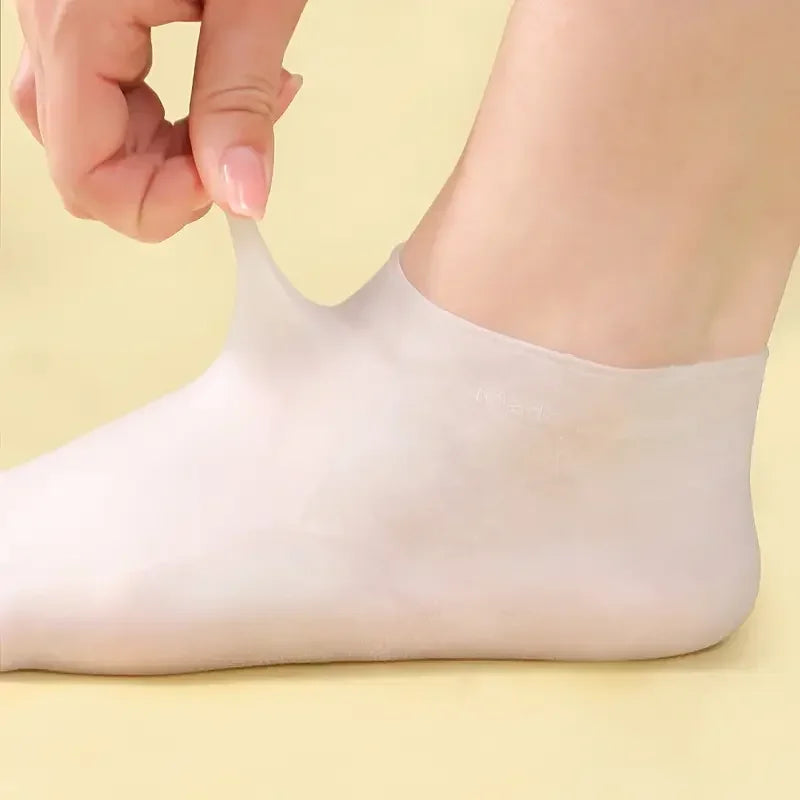 Calcetines de silicona para el cuidado de los pies