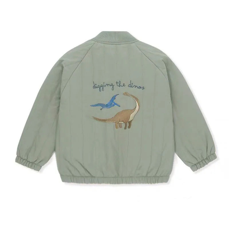 1-6Y Spring Thickened Cotton Baby Warm Coat Toddler Jacket