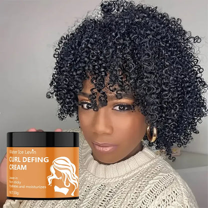 50g Black Castor Oil Curly Hair Styling Cream