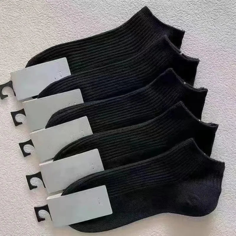5 Pairs/Pack Ankle Cotton Invisible Socks