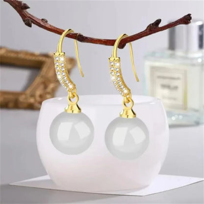 Green Hotan Natural Stone 18k Gold 925 Silver Stud Earring