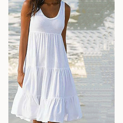 Sexy Bodycon Sleeveless Backless Midi Dress