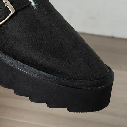 Winter plush lined comfortable indoor Slippers