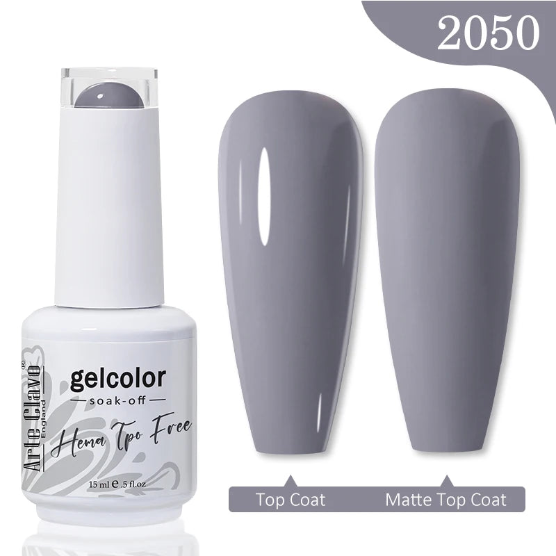 Red Brown Color Gel Nail Polish