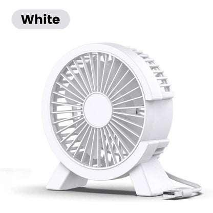 Mini USB Rechargeable Table Fan Portable USB