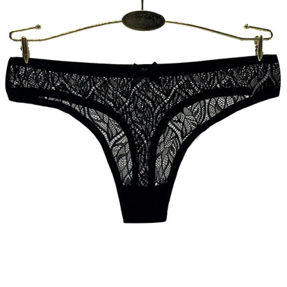 Sexy Lace Silk Underwear Cotton Crotch Lingerie