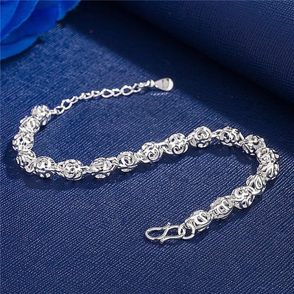 DANA 925 Sterling Silver Ball Bracelets